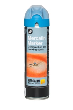 Mercalin Marker fluo 500 ml blå