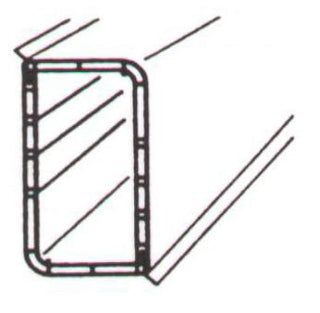 Rørpanel gabotherm 4 m lys EG