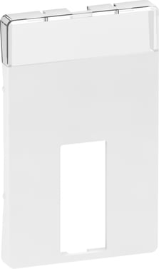LK FUGA afdækning for VGA-udtag (15P VGA eller 9P Sub-D), 1,5 modul, hvid