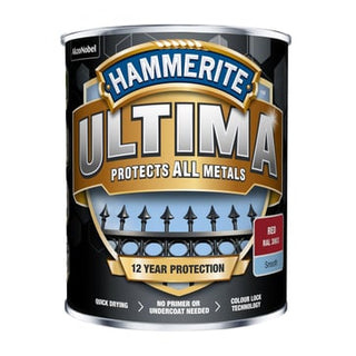 Hammerite Ultima Rød RAL3003 750ml