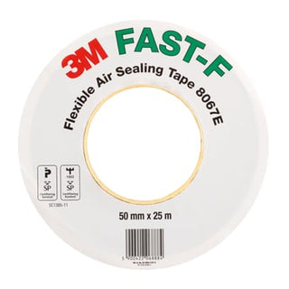 3M Tætningstape FAST-F 8067E 50/50 split liner 50mm x 25m 0,25mm