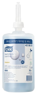 Tork Hair & Body Sæbe, S1, Blå