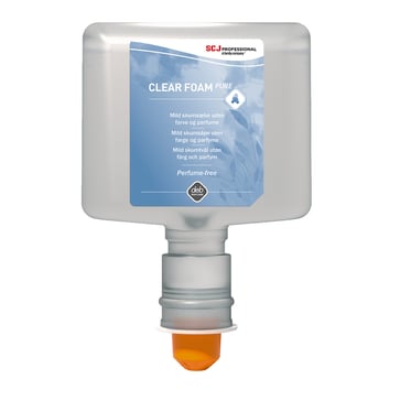 Skumsæbe Clear FOAM PURE 1.2 liter TF