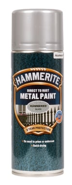 Hammerite Hammer Effekt Sølv Spray 400ml