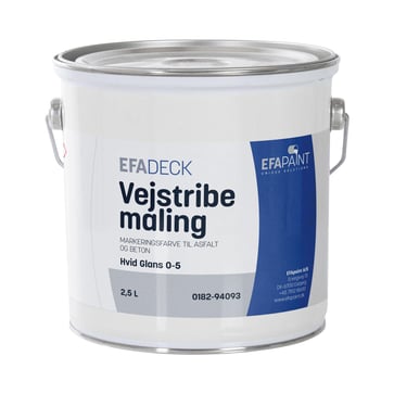 Vejstribemaling Gul 2,5 L