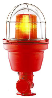 EX blinklampe 240V AC - Orange