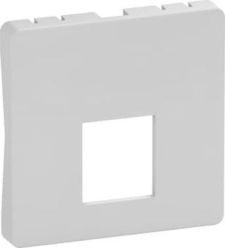 LK FUGA afdækning for Dataudtag for 1x Keystone RJ45 (Small/Large), 1 modul, lysegrå