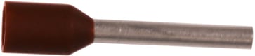 Isoleret terminalrør A0,14-8ETT, 0,14mm2 L8, Brun