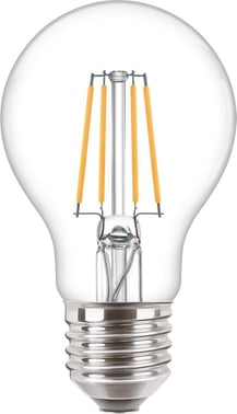 Philips CorePro LED Standard 4,3W (40W) E27 A60 827 Klar Glas