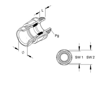 Forskruning polyester med løgring PG29