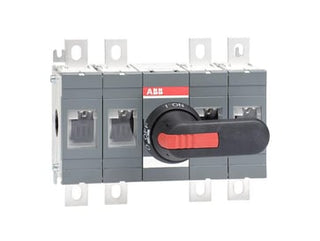 Lastafbryder 400A 4 polet med drejegreb OT400E22P