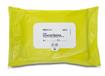 WipeClean Universal Cleaning Large 20 wipes