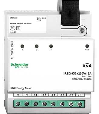 KNX Energimåler 3x16A