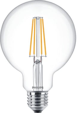 Philips CorePro LED Standard 7W (60W) E27 G93 827 Klar Glas