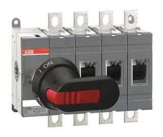 Lastafbryder 250A 4 polet med drejegreb OT250E04P