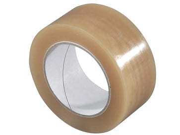 Tape PVC32 transparent solvent 25mmx66m støjsvag