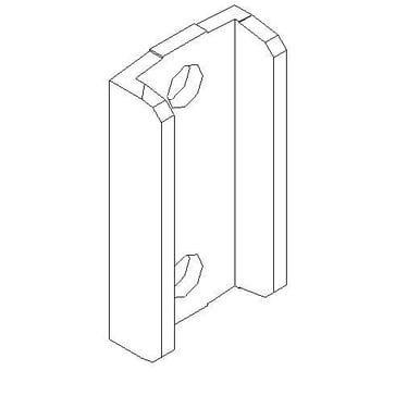 Spændstykke 30X10