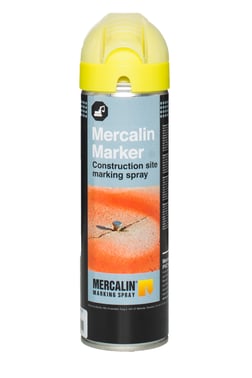 Mercalin Marker fluo 500 ml gul