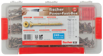 Fischer Power fast box spånskrue sortiment