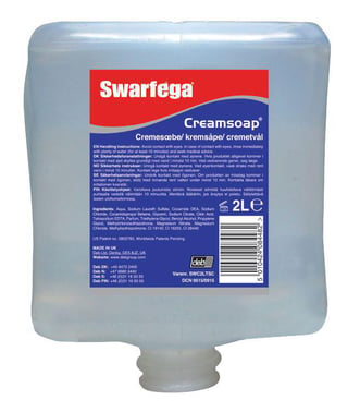 Cremesæbe Swarfega 2 liter