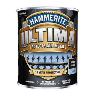 Hammerite Ultima Sort RAL9005 750ml