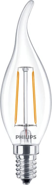 Philips CorePro LED Kerte 2W (25W) E14 BA35 827 Klar Glas